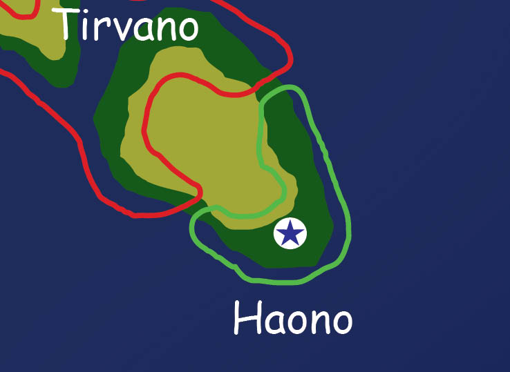 Map of the nation of Haono