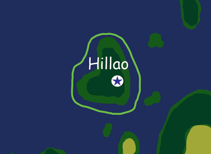 Map of the nation of Hillao