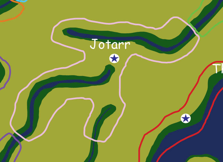 Map of the nation of Jotarr