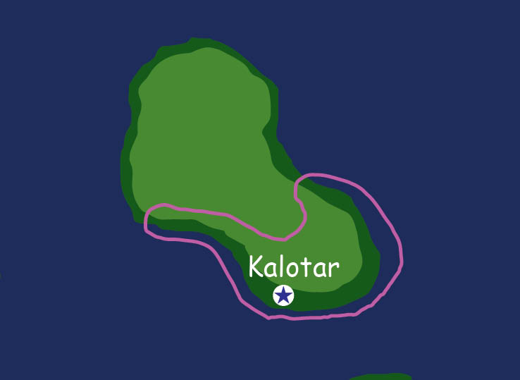 Map of the nation of Kalotar