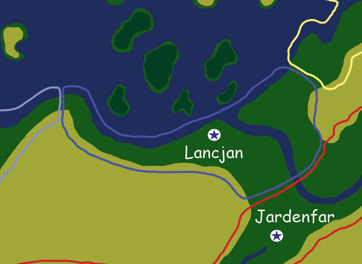 Map of the nation of Lv