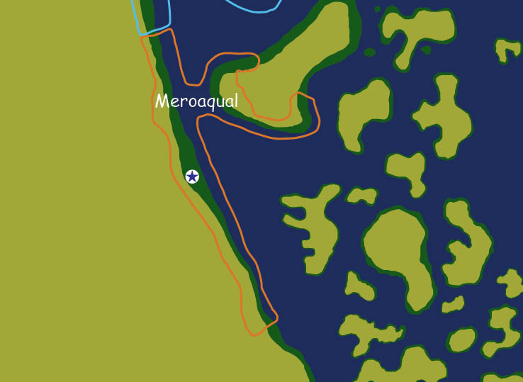 Map of the nation of Meroaqual