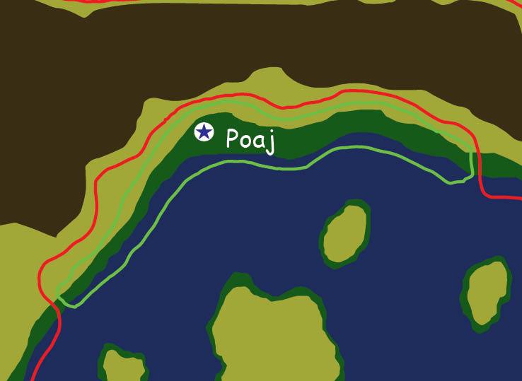 Map of the nation of Poaj