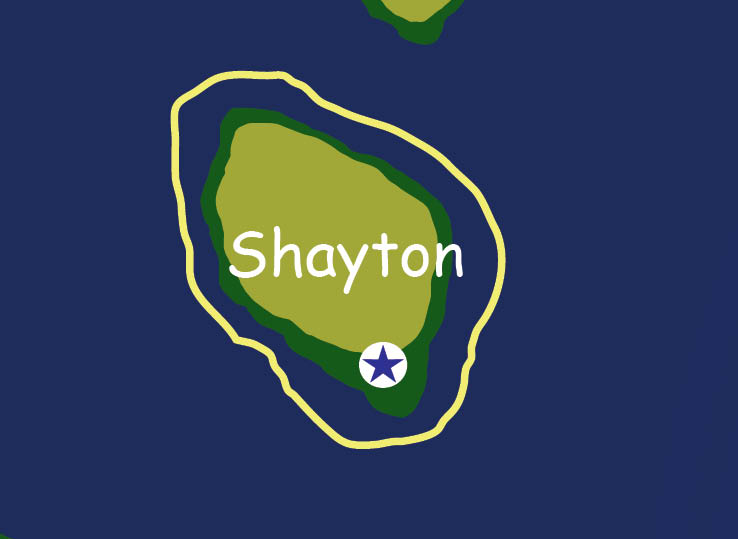Map of the nation of Shayton